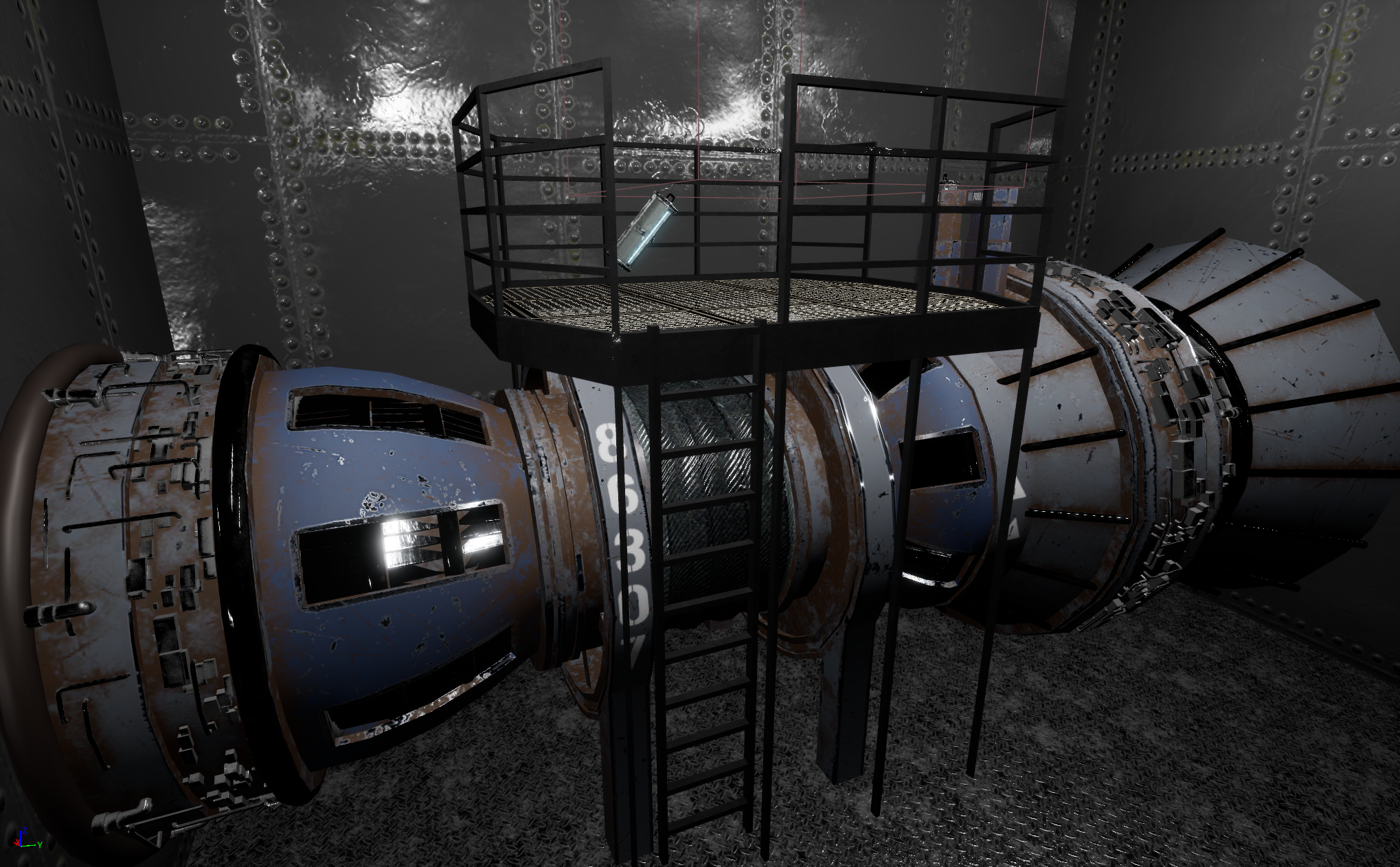 Docking module — industrial bays